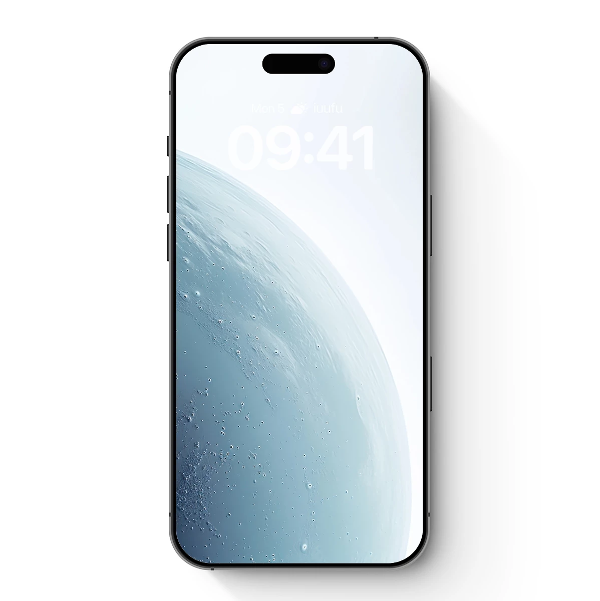 Celestial Sphere: Blue Planet's Serene Surface