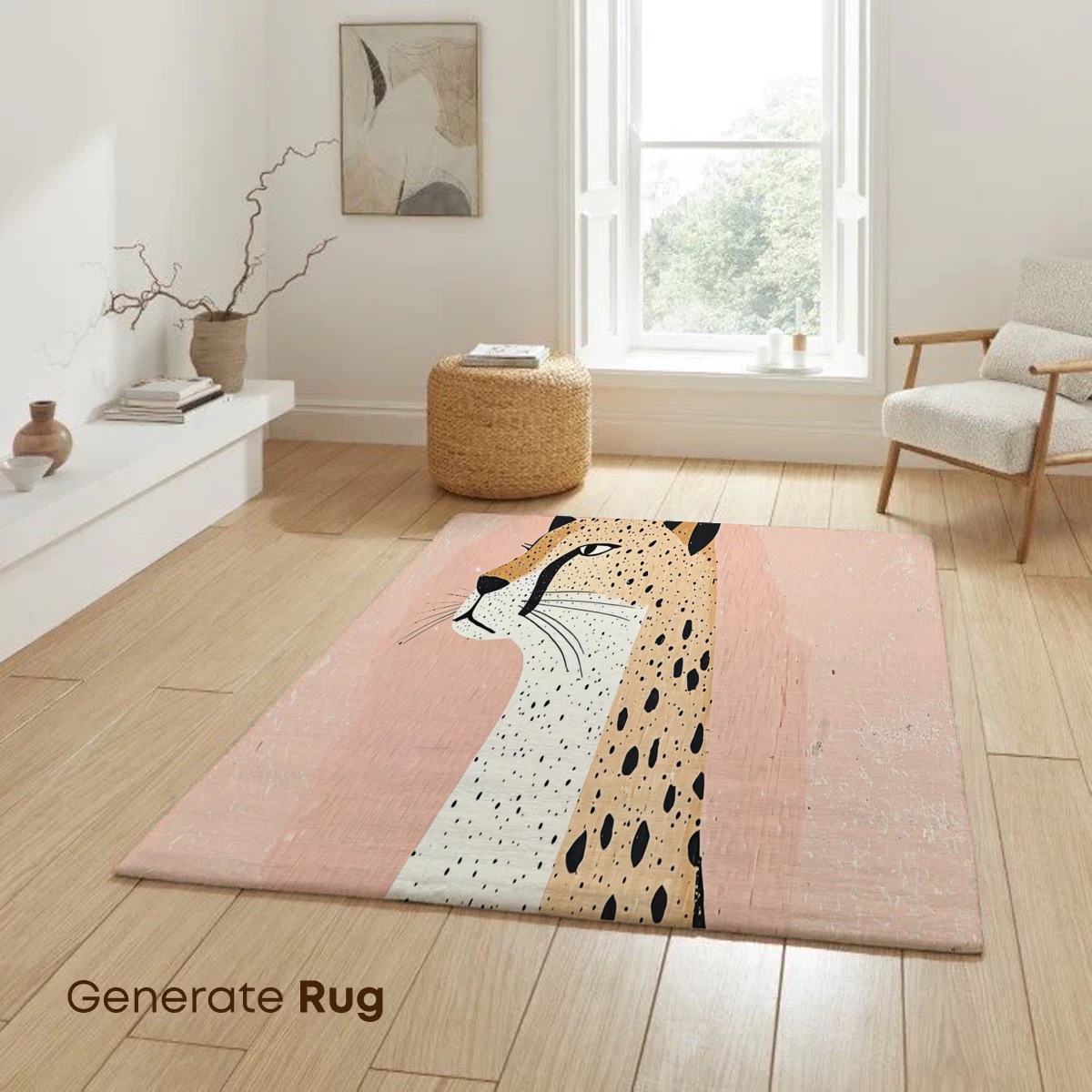 Elegant Cheetah in Pastel Dreamscape - Image 6