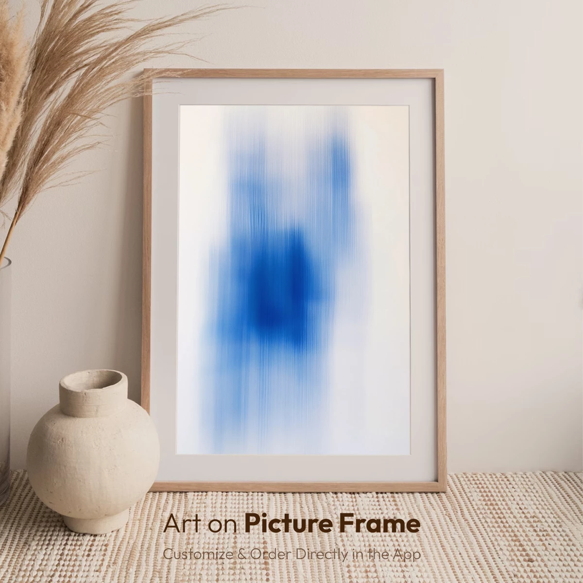 Blue Ethereal Veil: Abstract Mystery - Image 6