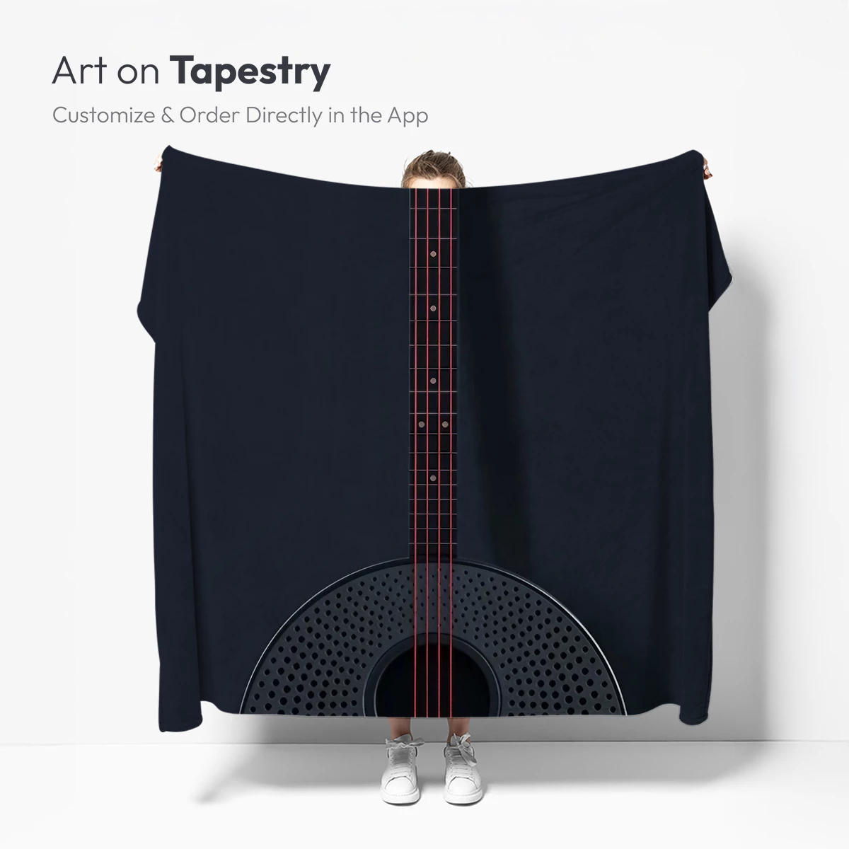 Eclipse Guitar: Futuristic Strings in Shadow - Image 5