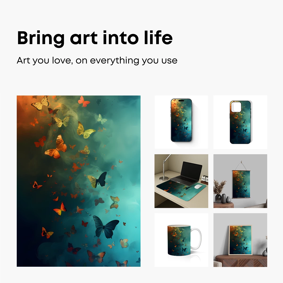 Butterfly Odyssey: A Chromatic Vortex - Image 2