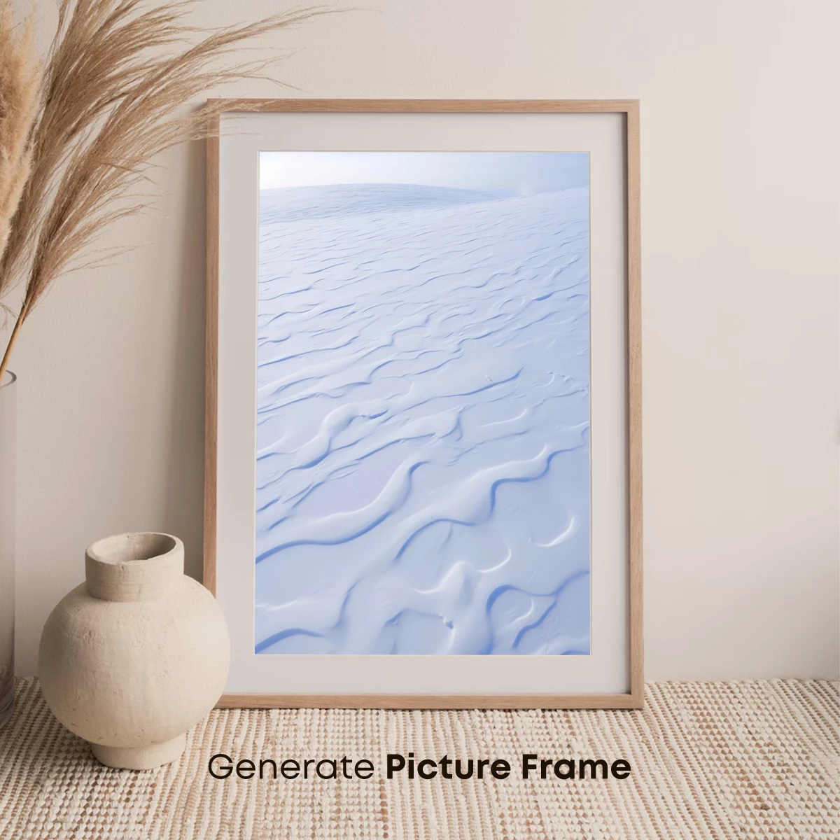 Eternal Snow Waves: A Winter Symphony - Image 7