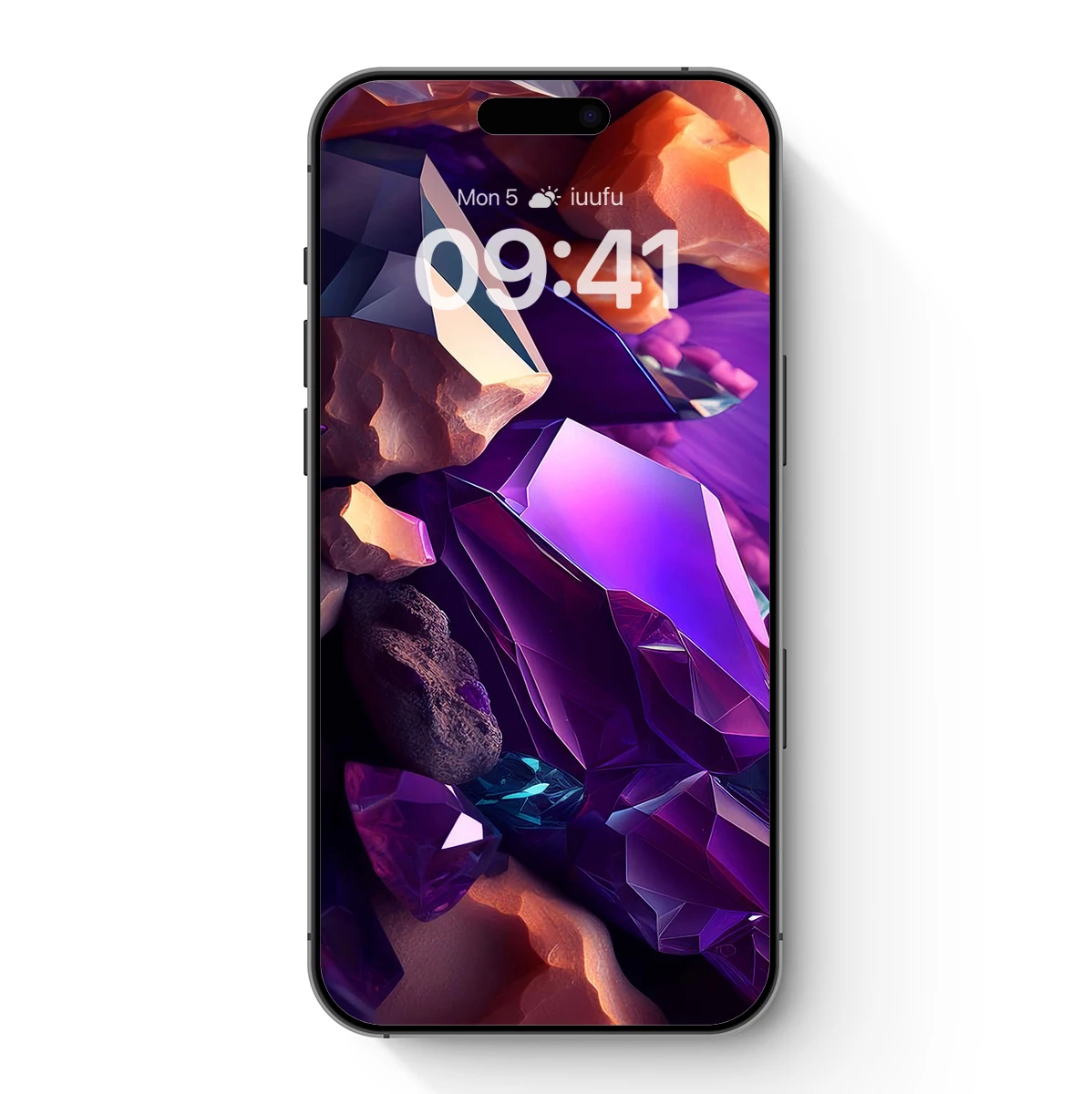 Crystal Symphony in Violet Hues