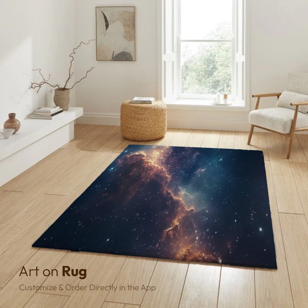 Cosmic Symphony: Nebula's Dance in Stardust - Image 6