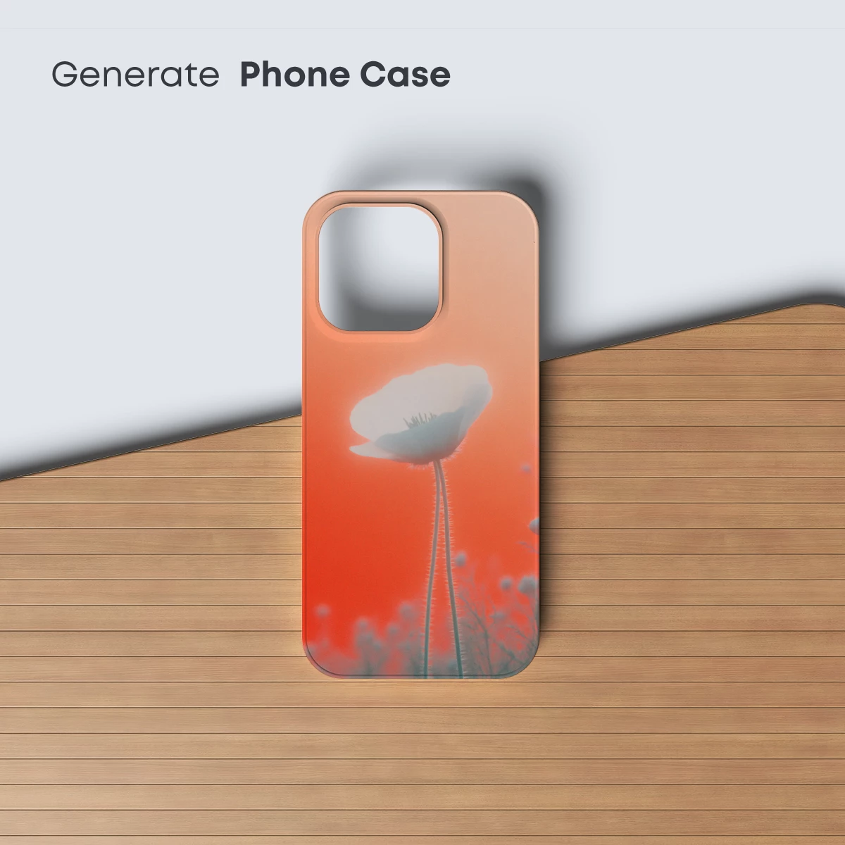 Ethereal Poppy in Coral Haze - Image 3