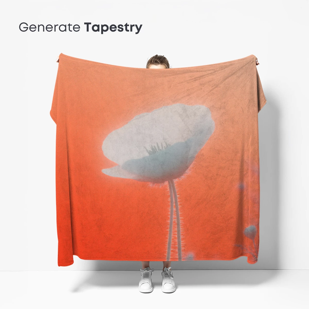 Ethereal Poppy in Coral Haze - Image 5