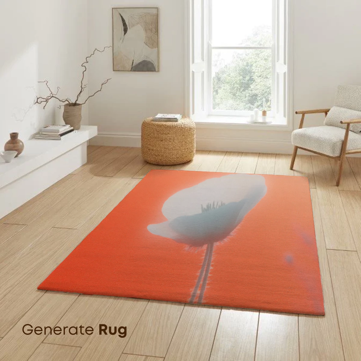 Ethereal Poppy in Coral Haze - Image 6