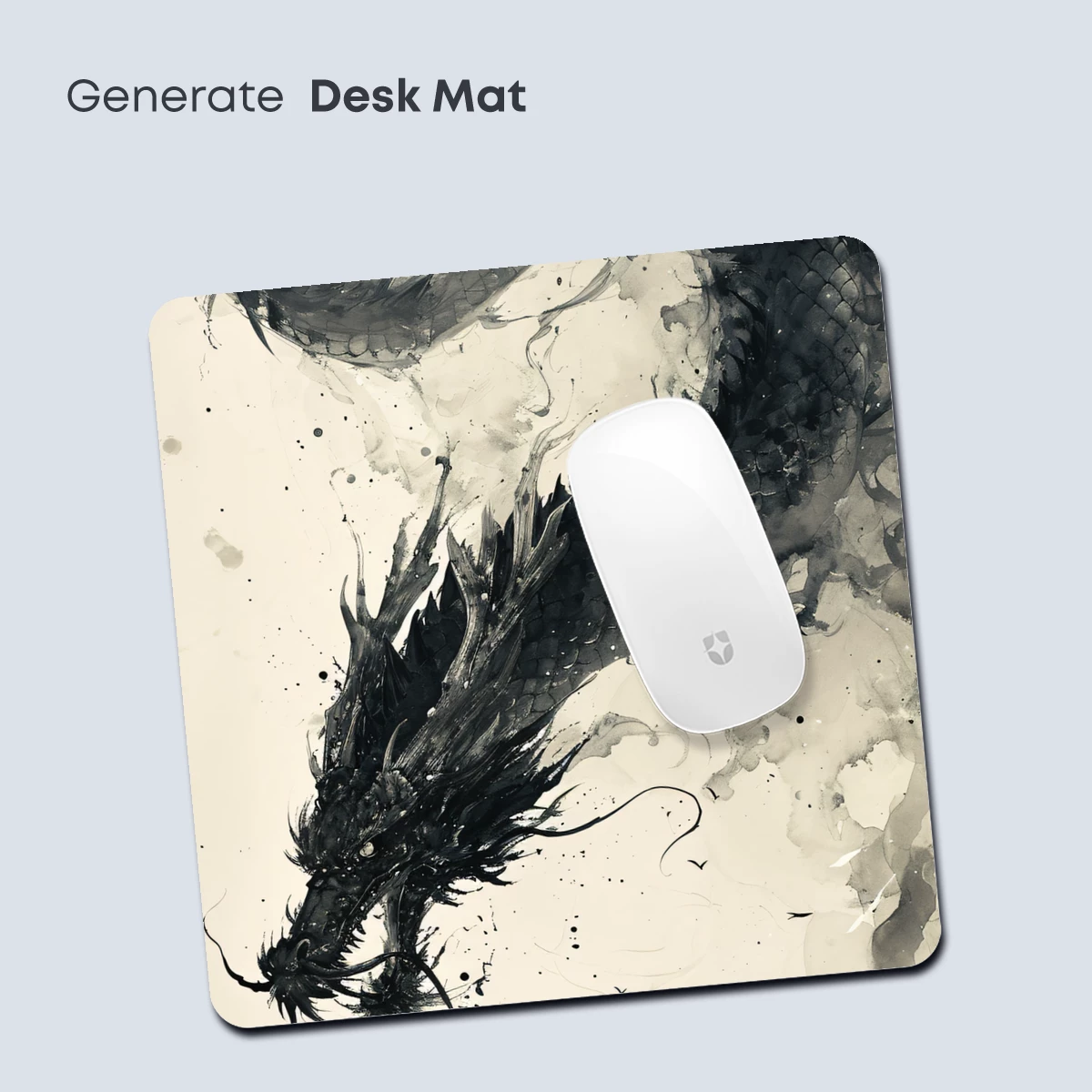 Ink Dragon's Whisper: Monochromatic Mythology - Image 4