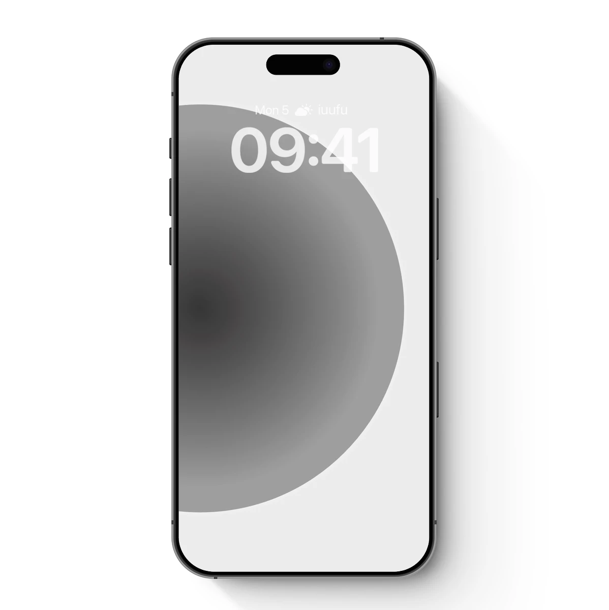 Gradient Eclipse: A Study in Monochrome Depth