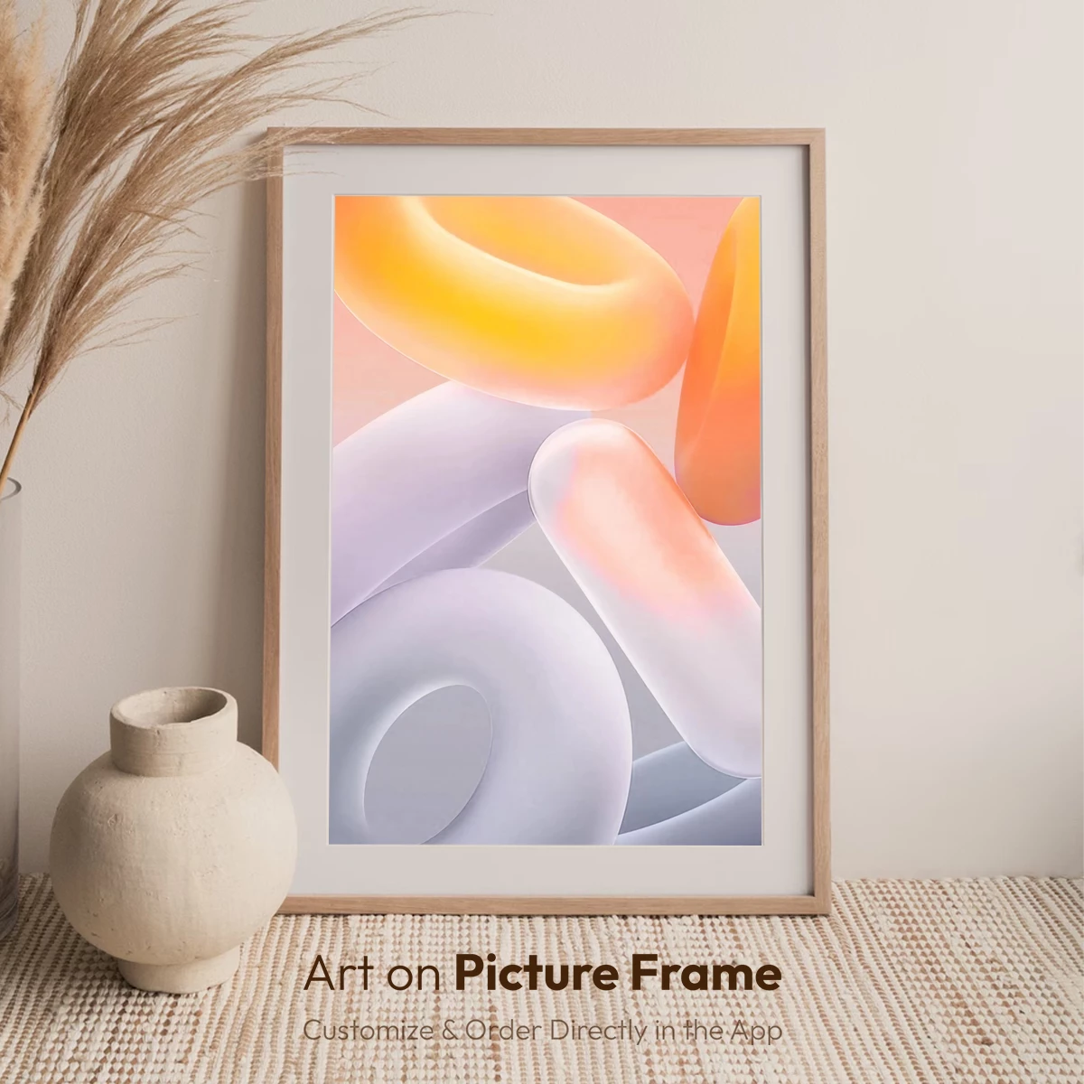 Ethereal Pastel Pods: A Soft Sculpture Symphony - Image 6