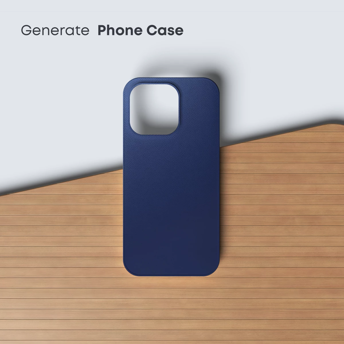 Deep Blue Leather Texture - Image 3