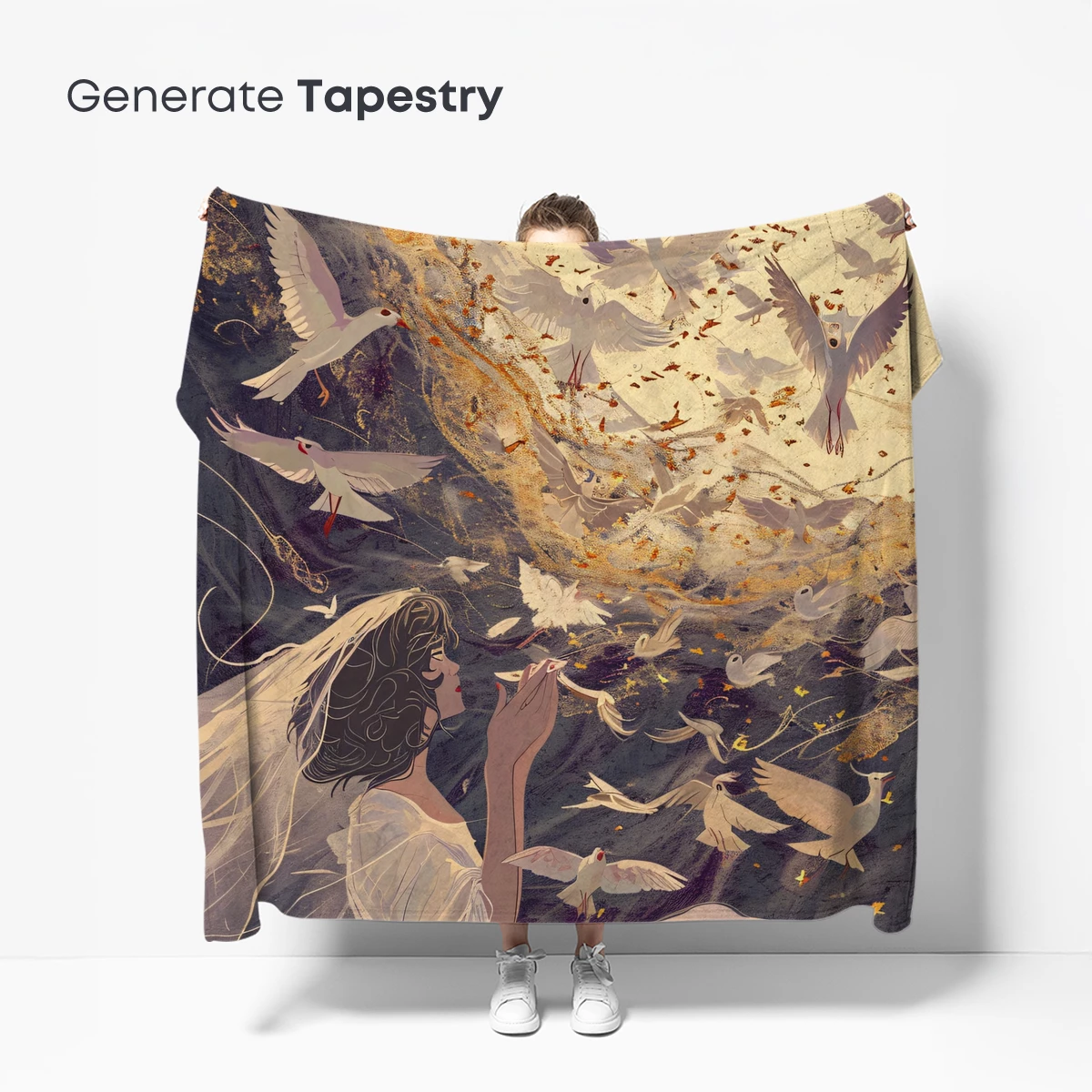 Ethereal Dove Whispers: A Symphony of Flight and Freedom - Image 5