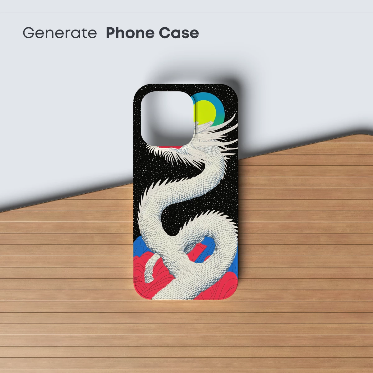 Cosmic Dragon Ascending: Mythical Serpent in Starlit Skies - Image 3