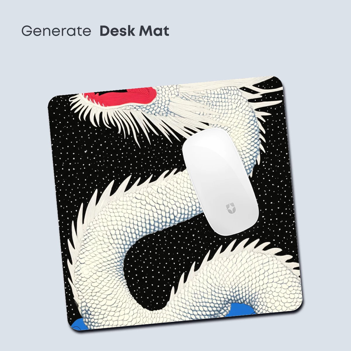 Cosmic Dragon Ascending: Mythical Serpent in Starlit Skies - Image 4