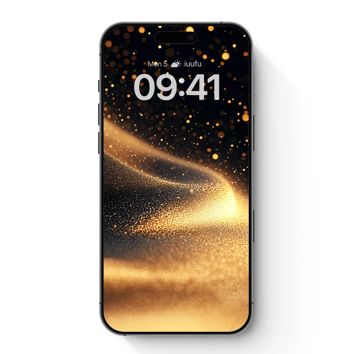 Golden Stardust Wave: A Symphony of Light and Sparkle