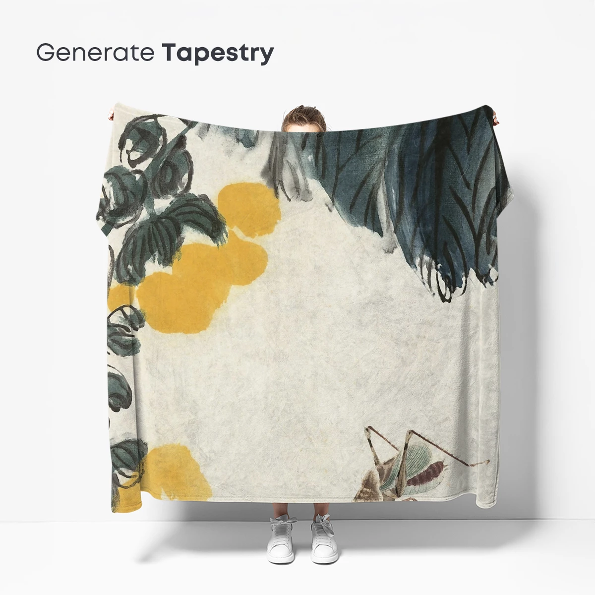 Ink Cricket Amidst Autumn Leaves - Image 5