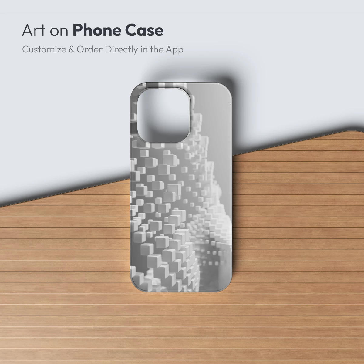 Geometric Cascade: A Symphony of Cubes - Image 2