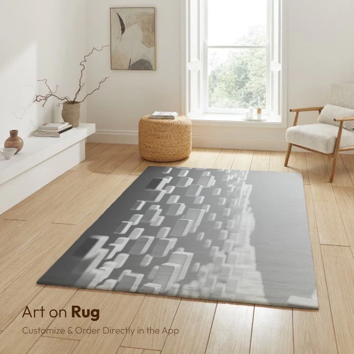 Geometric Cascade: A Symphony of Cubes - Image 5