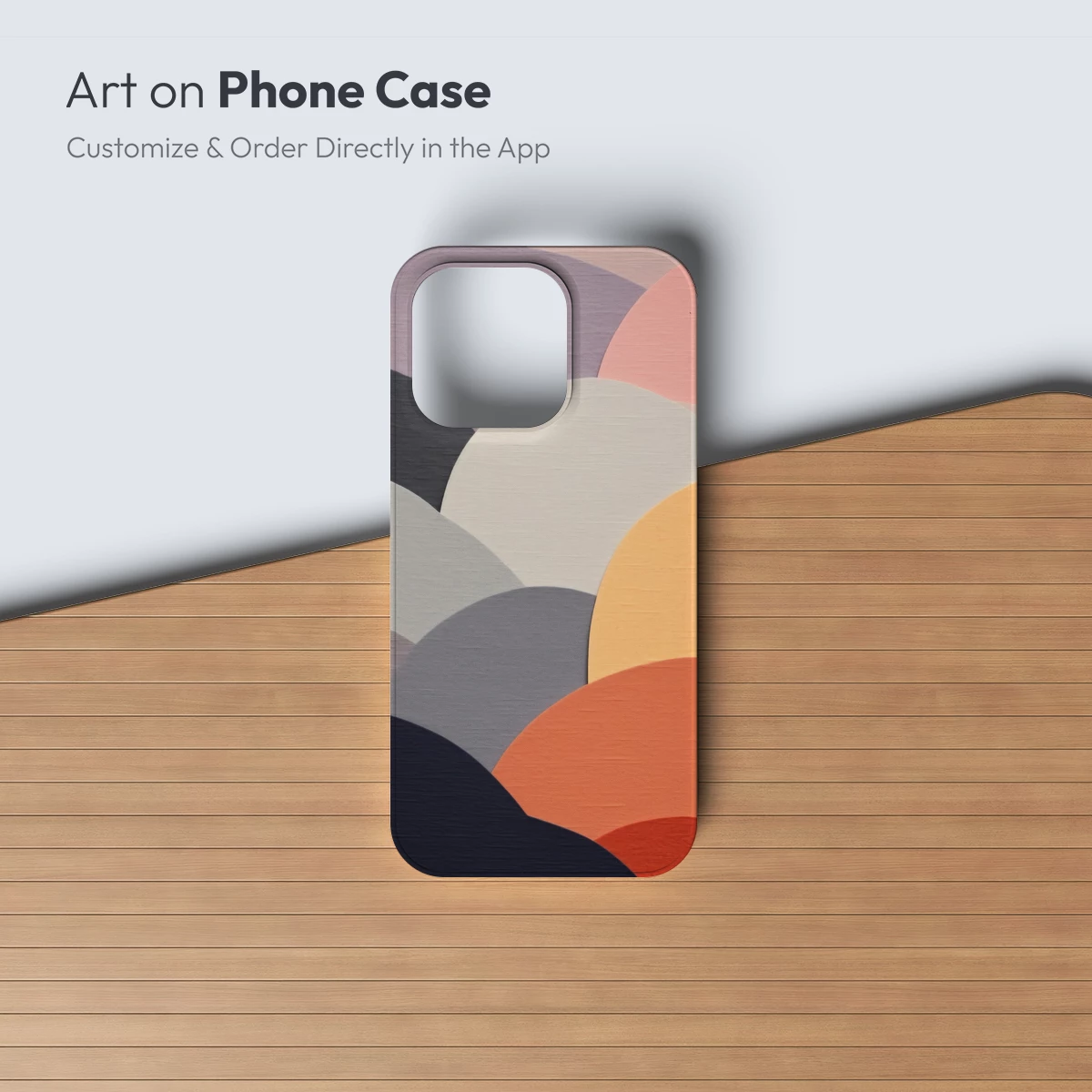Interlocking Circles: A Modern Color Symphony - Image 2