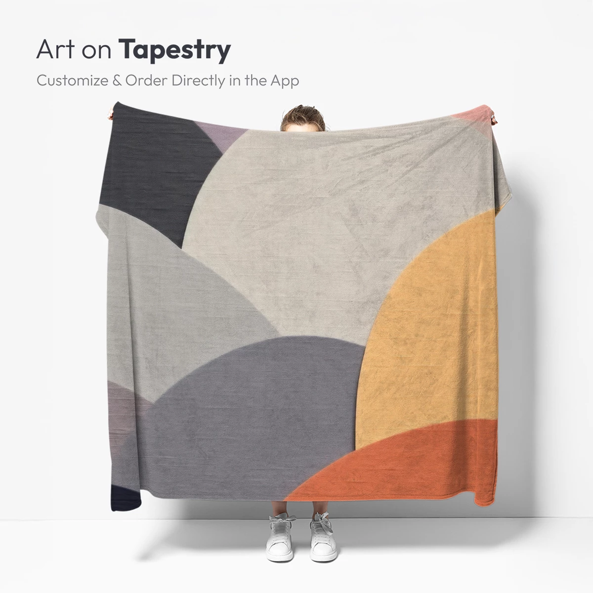 Interlocking Circles: A Modern Color Symphony - Image 4