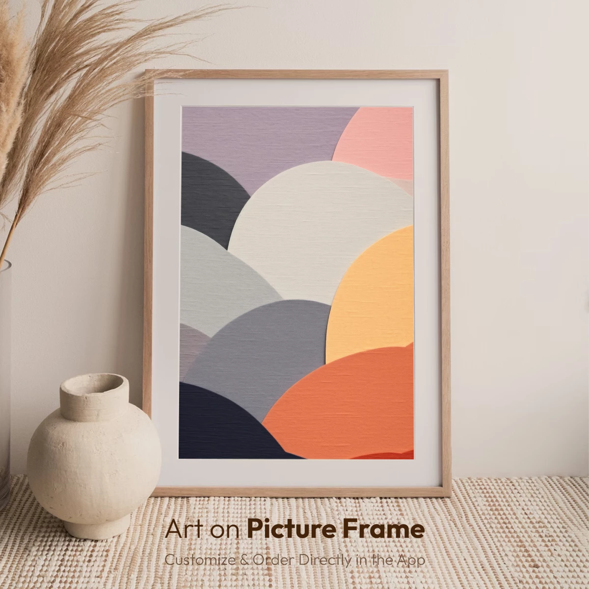 Interlocking Circles: A Modern Color Symphony - Image 6
