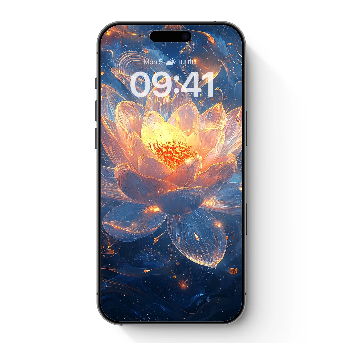 Ethereal Lotus Bloom: Radiant Floral Artistry