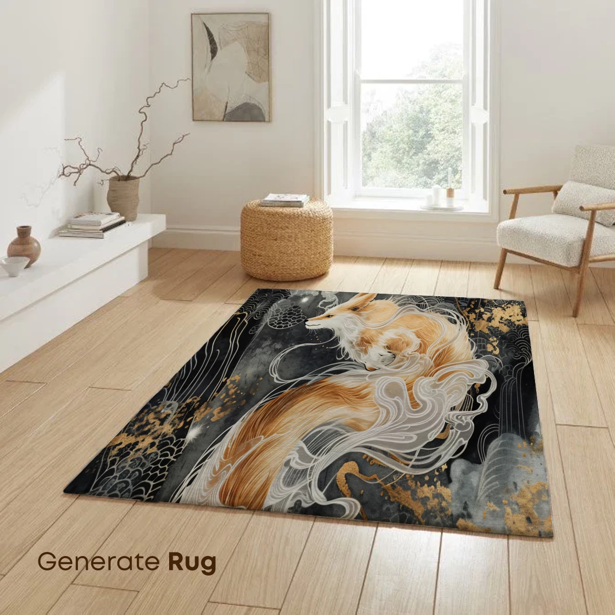 Ethereal Fox in Clouds: Fusion of Myth and Art - Image 6