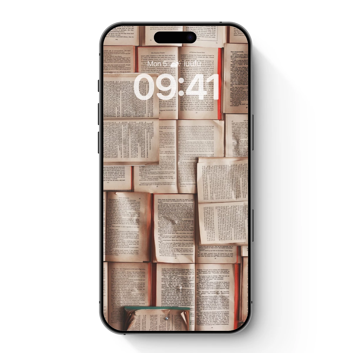 Literary Mosaic: Open Books in Harmony