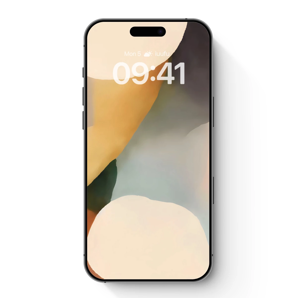 Abstract Fusion: Soft Circles in Pastel Harmony