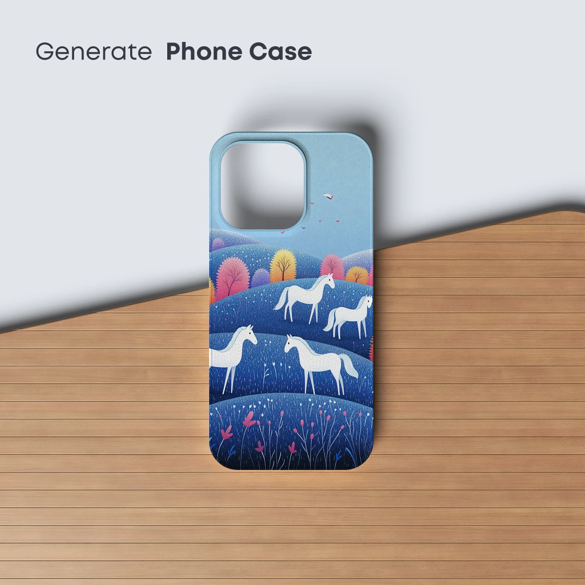 Enchanted Horses in Autumnal Dreamscape - Image 3