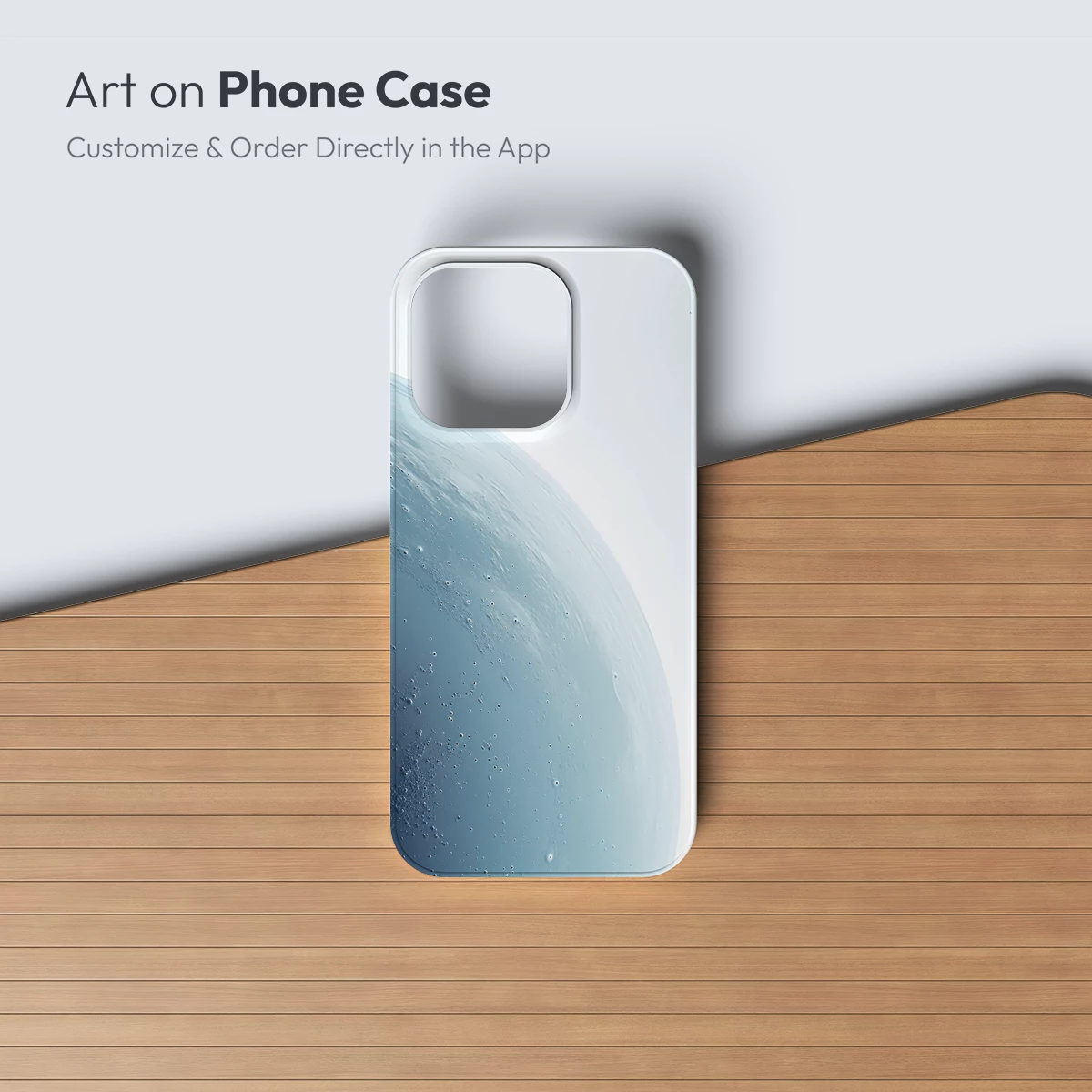 Celestial Sphere: Blue Planet's Serene Surface - Image 2