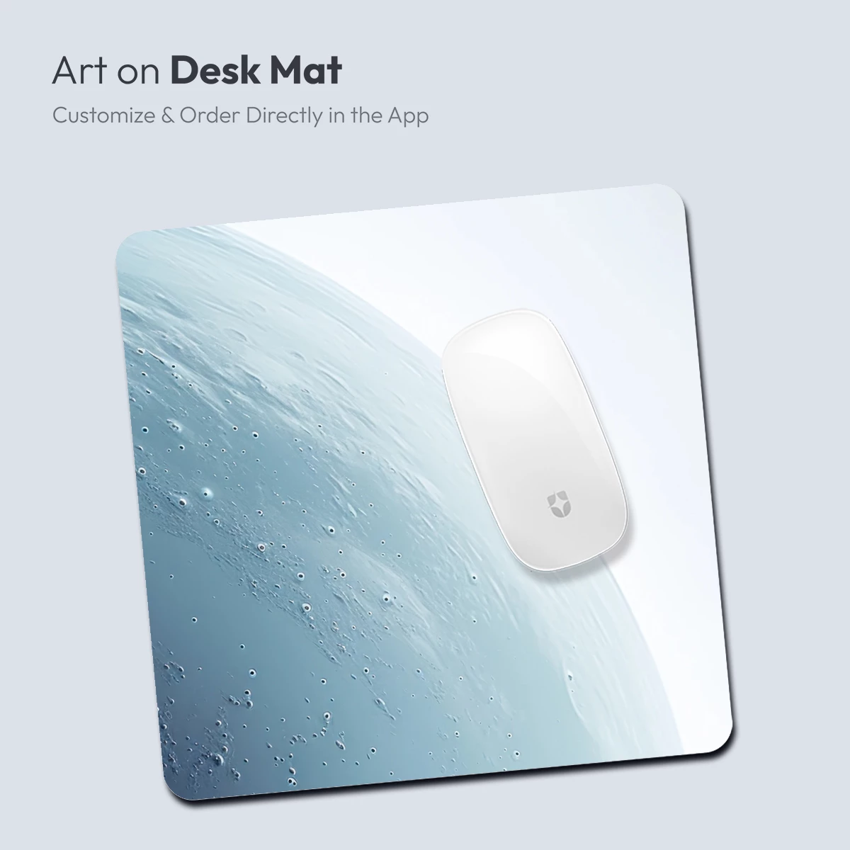 Celestial Sphere: Blue Planet's Serene Surface - Image 3