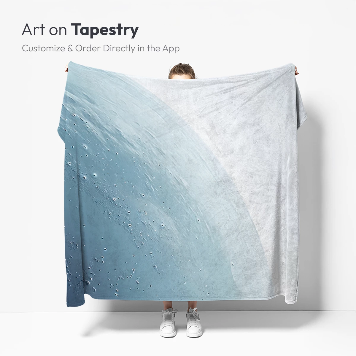 Celestial Sphere: Blue Planet's Serene Surface - Image 4