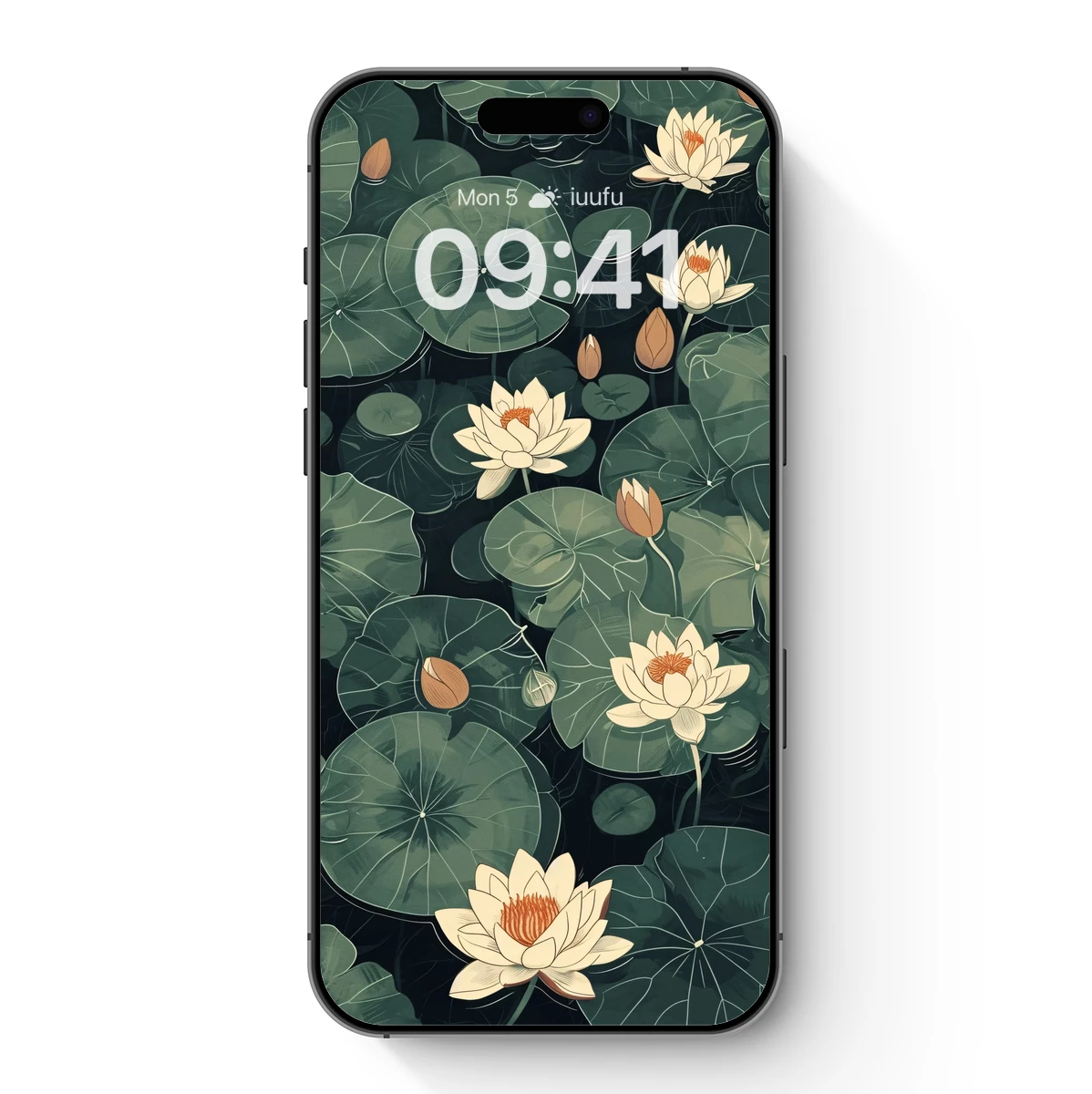 Elegant Lotus Serenity: A Botanical Masterpiece