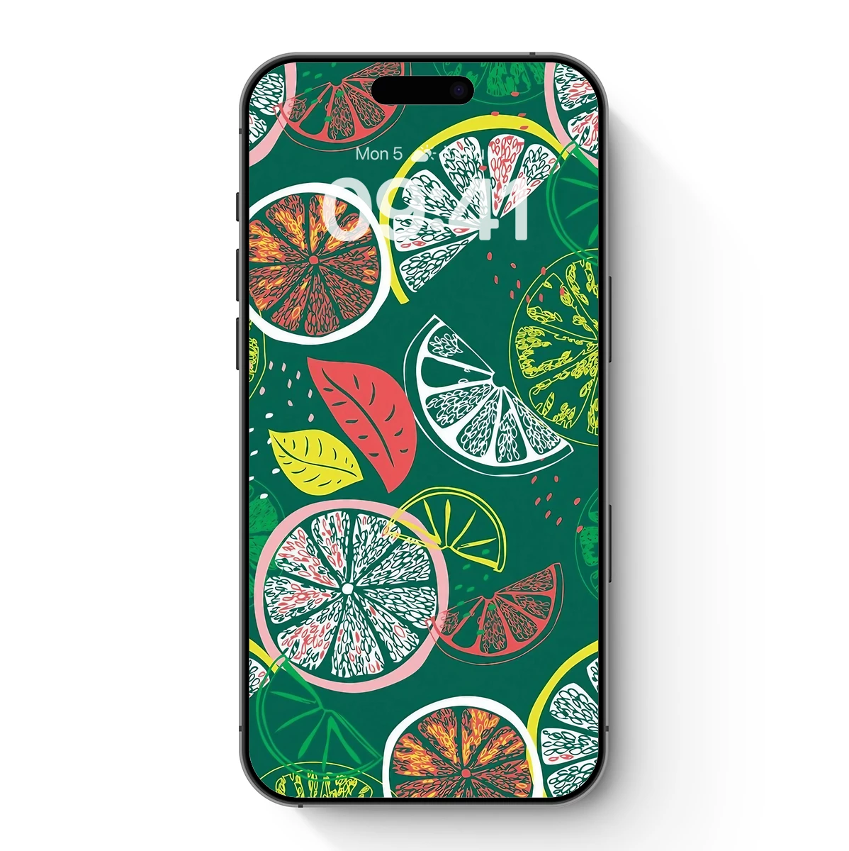 Citrus Slice Symphony: Vibrant Fruits in Abstract Harmony