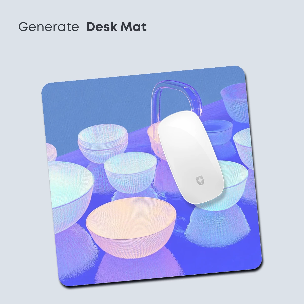 Illuminated Glass Bowls: A Symphony in Blue and Light - Image 4