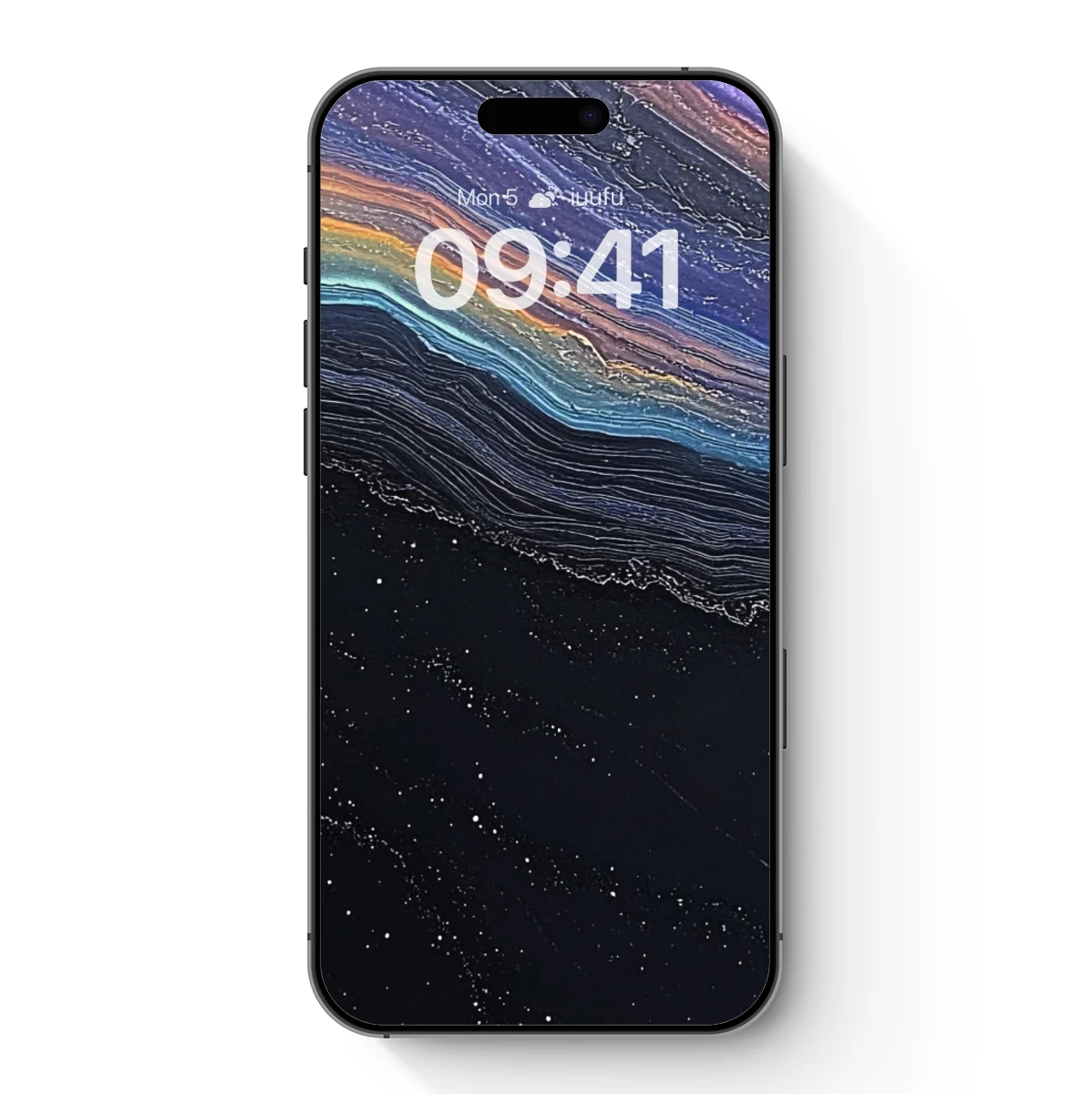 Cosmic Ripple: Abstract Waves of Light and Dark