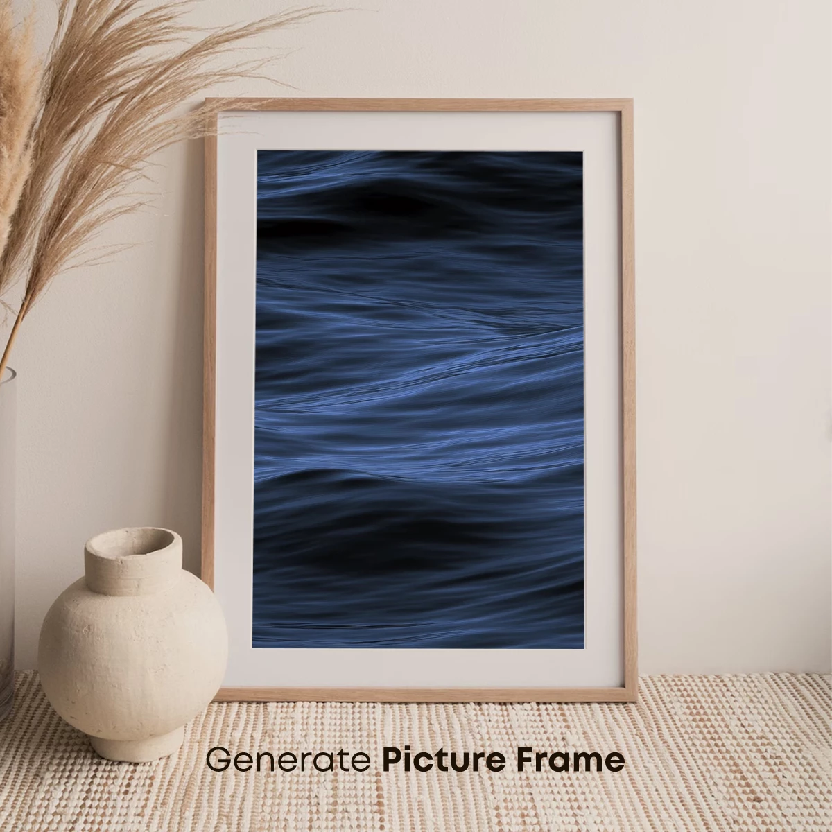Ethereal Ocean Waves: A Symphony in Blue - Image 7