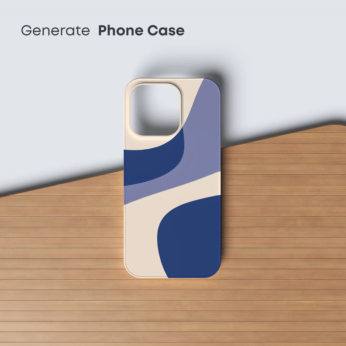 Abstract Ocean Waves in Serene Blues - Image 3