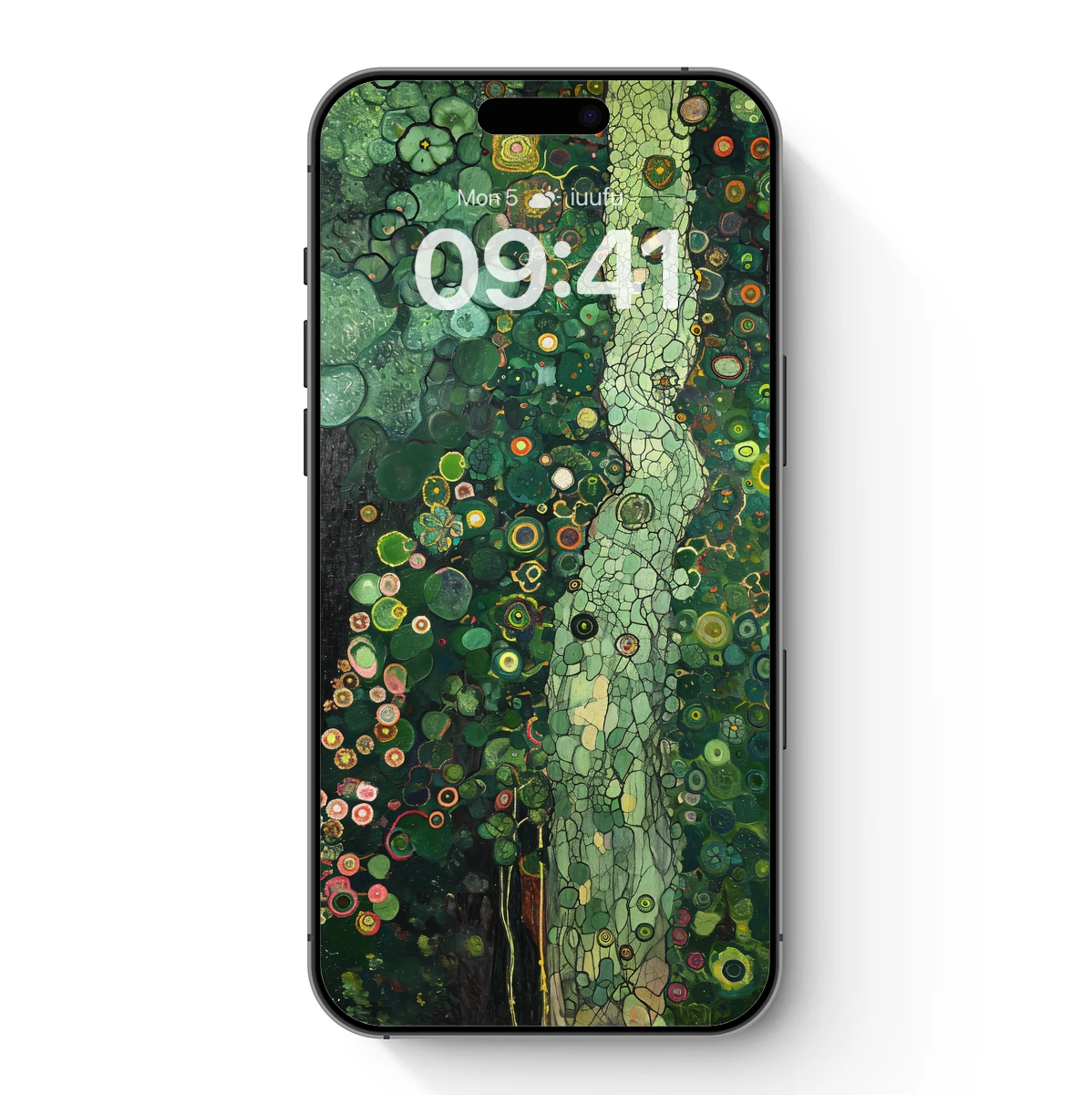 Klimt's Forest Whispers: A Tapestry of Nature's Circles