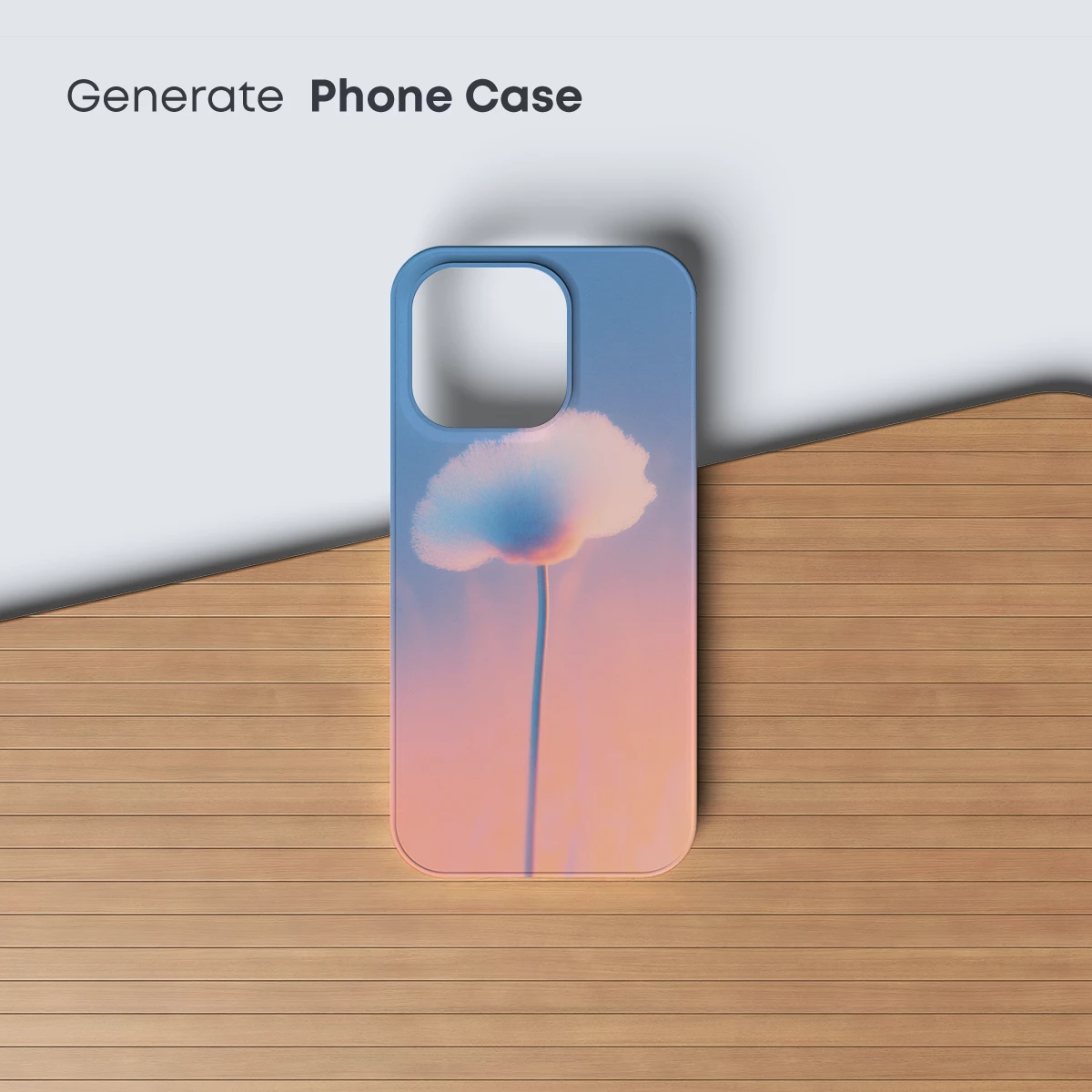 Ethereal Cloud Bloom: Pastel Fusion Art - Image 3