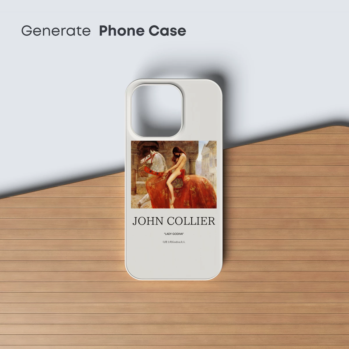 Godiva's Noble Ride: John Collier's Timeless Elegance - Image 3