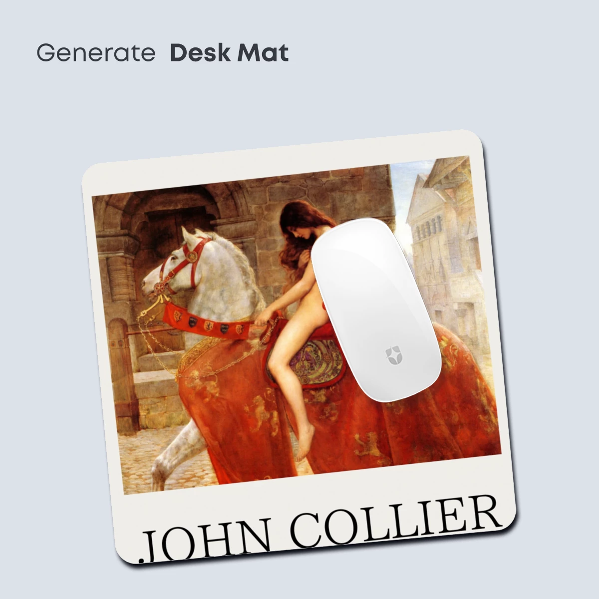 Godiva's Noble Ride: John Collier's Timeless Elegance - Image 4