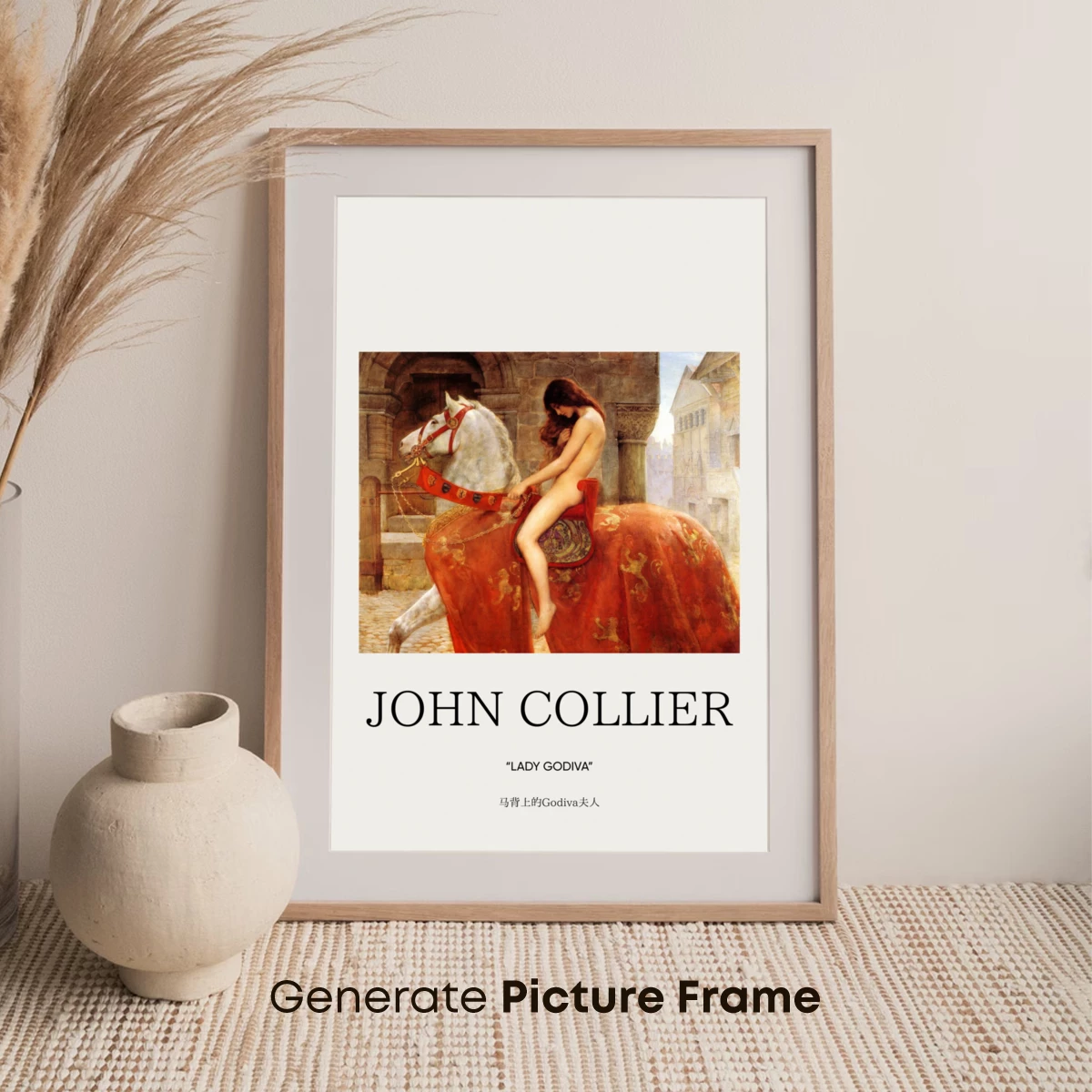 Godiva's Noble Ride: John Collier's Timeless Elegance - Image 7