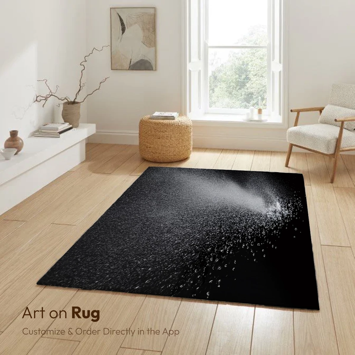 Ethereal Dust Cloud: Monochrome Mystery - Image 6