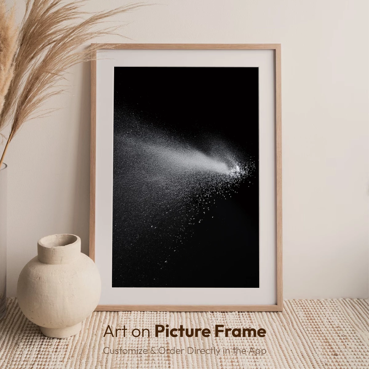 Ethereal Dust Cloud: Monochrome Mystery - Image 7