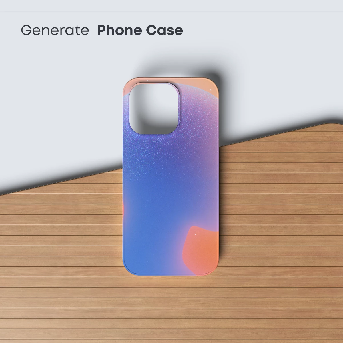 Ethereal Silhouette: Gradient Profile in Cosmic Glow - Image 3