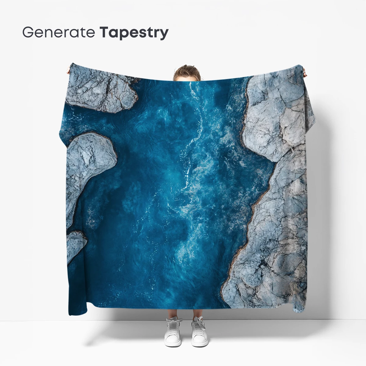 Azure Abyss: Rock and Water Harmony - Image 5