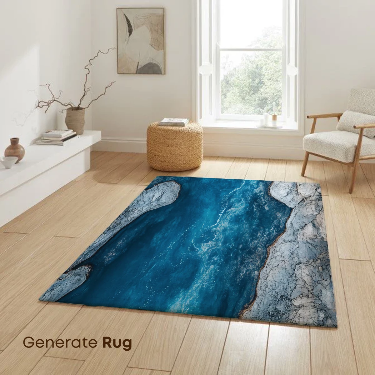 Azure Abyss: Rock and Water Harmony - Image 6