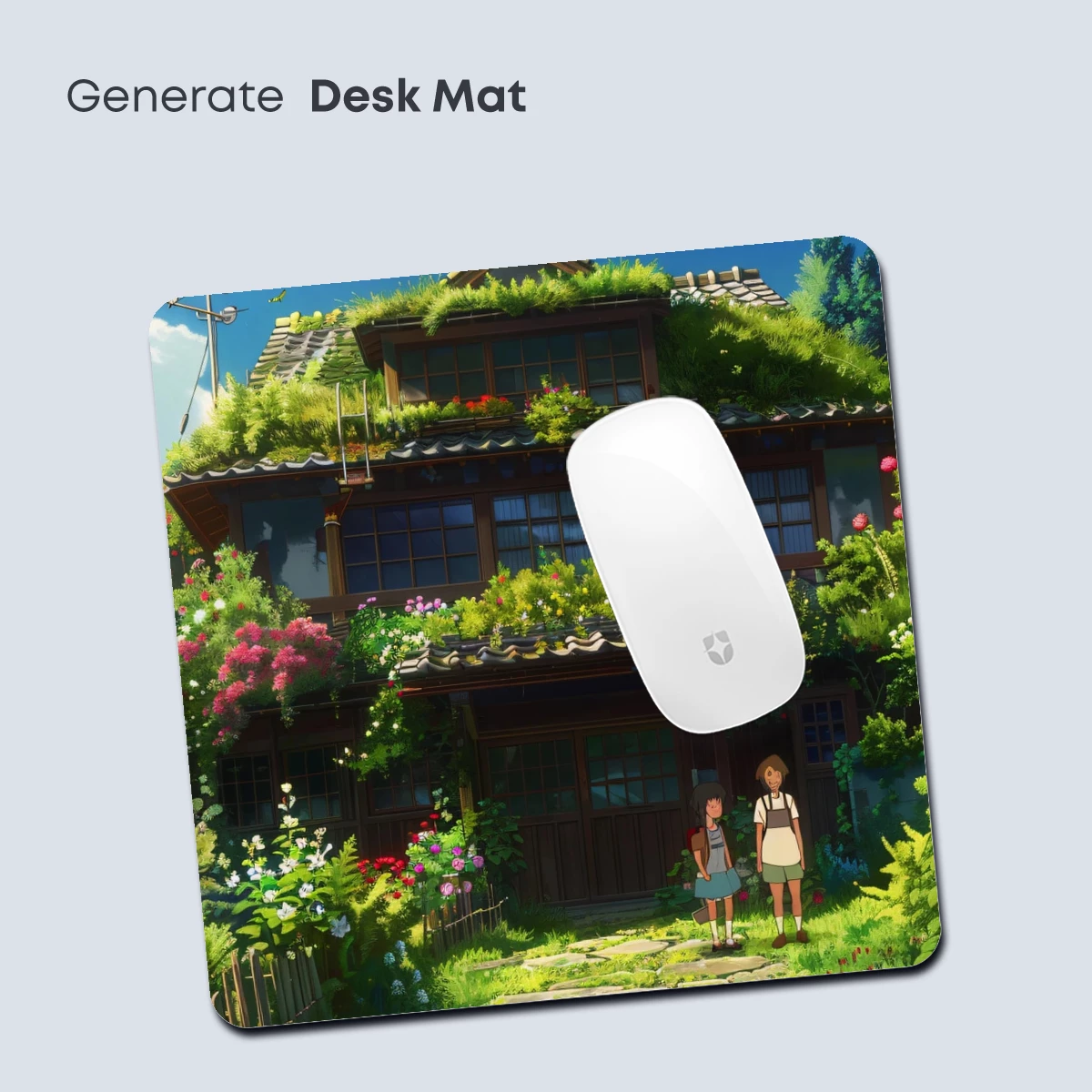 Enchanted Cottage: A Verdant Haven in Bloom - Image 4